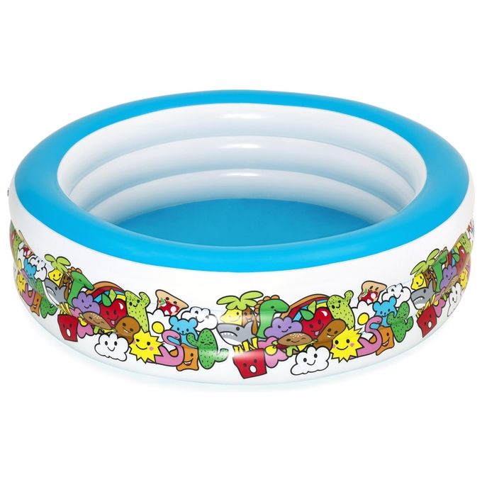 Bestway Piscina Tonda Play Pool 196 H 53