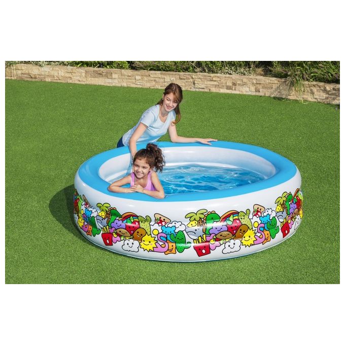 Bestway Piscina Tonda Play Pool 196 H 53