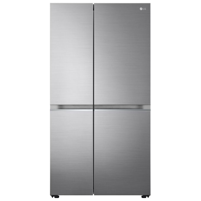 LG GSBV70PZTE Frigorifero Side by Side Quattro Porte Capacita' 635 Litri Classe energetica E Total No Frost 179 cm Platinum Silver
