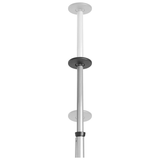 Equip 650621 Supporto Tv a Parete 70'' Nero-Acciaio Inox