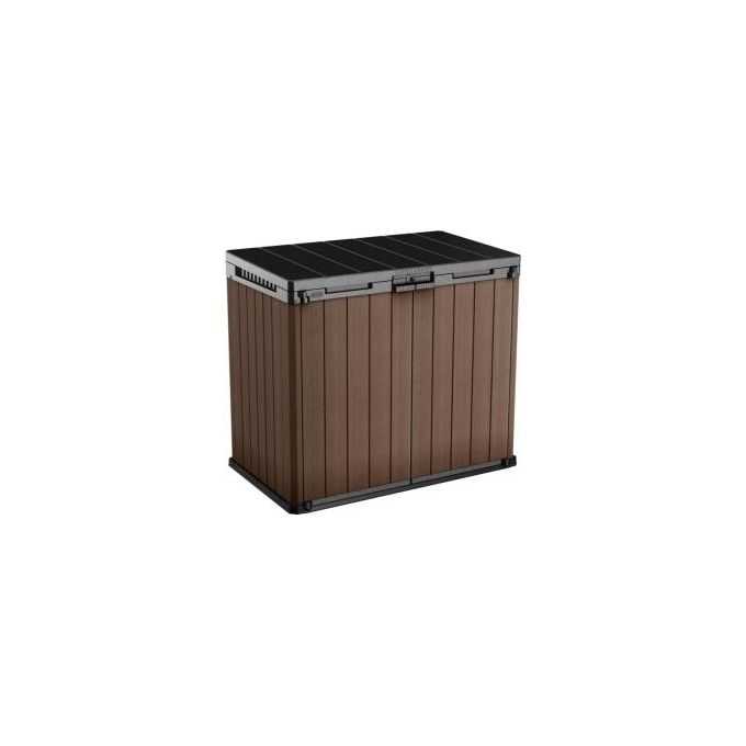 Keter K259119 Store It Out Darwin Box Porta Attrezzi da Giardino 1150 L 140x80x120 cm colore Marrone