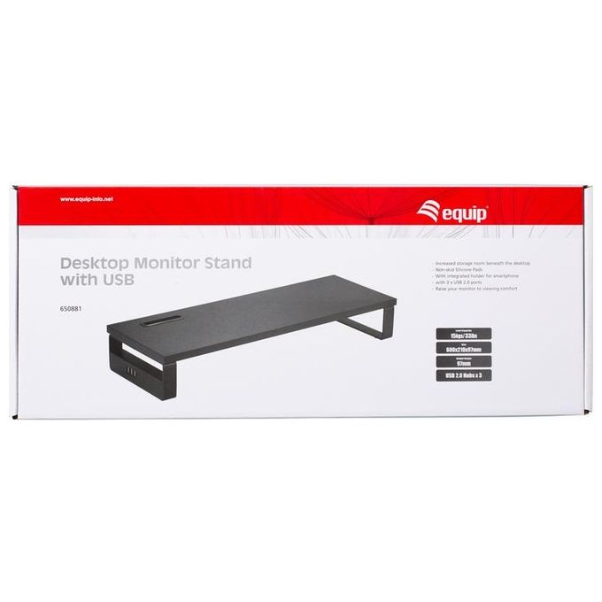 Conceptronic 650881 Supporto per Monitor Piatto Regolabile