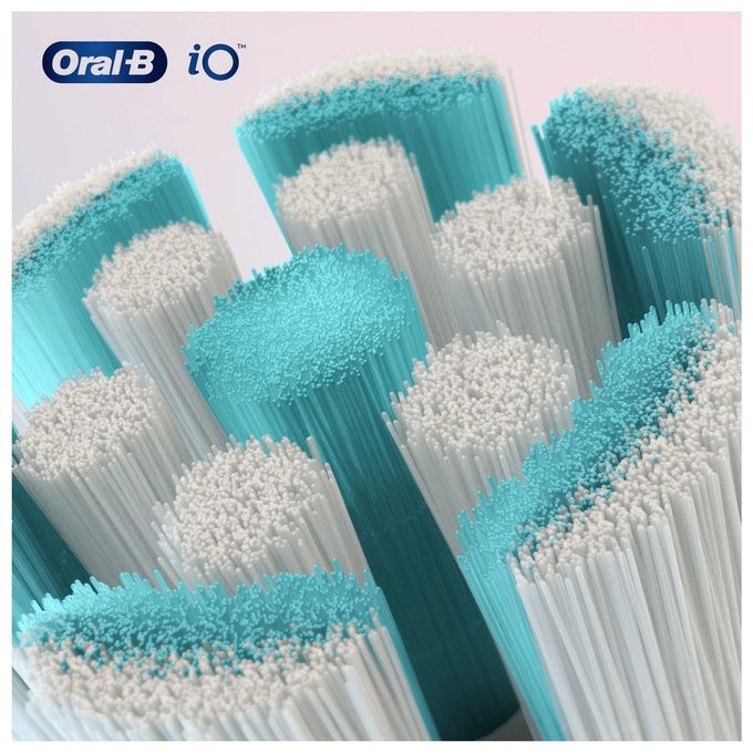 Braun Oral-B iO Gentle Care Testine di Ricambio per Spazzolino Elettrico Confezione da 2 Pezzi