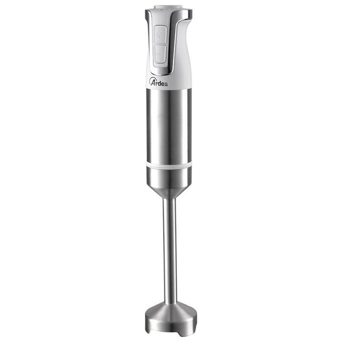 Ardes ARSET01 TRINITY Frullatore a Immersione 3 in 1 Tritatutto e Frusta con Motore Professionale Gambo 21 cm 4 Lame Acciaio Inox 2 Velocita'