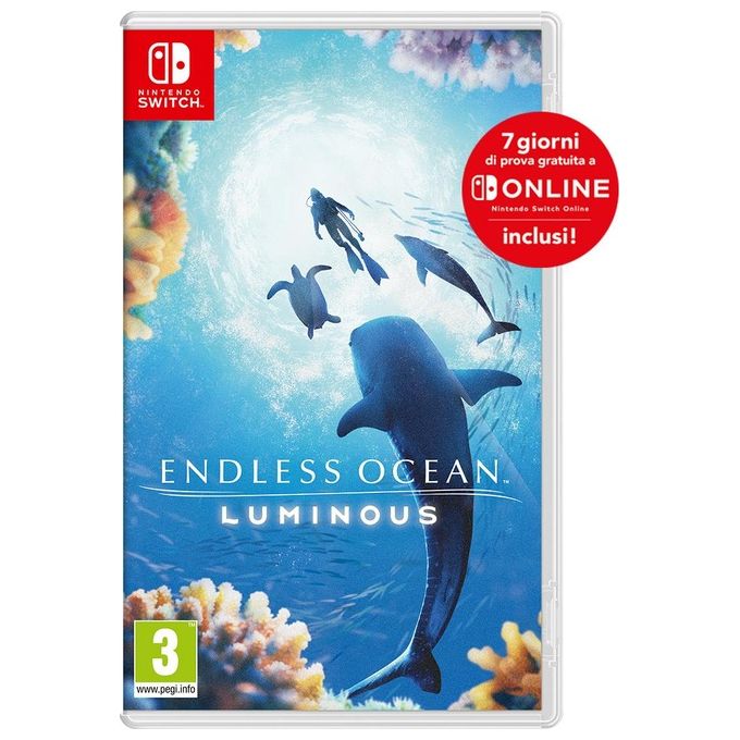 Nintendo Endless Ocean Luminous  7 Giorni di Nintendo Switch Online