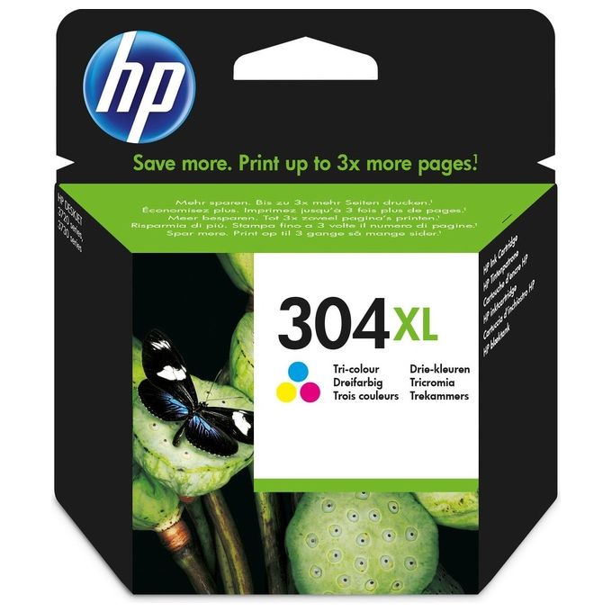 HP Cartuccia d'Inchiostro Originale Tricromia 304XL