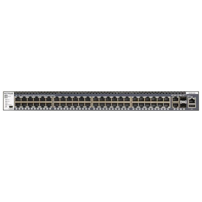NETGEAR ProSAFE M4300-52G Switch L3 gestito 2 x 10-100-1000-10000 + 2 x 10 Gigabit SFP+ + 48 x 10-100-1000 montabile su rack