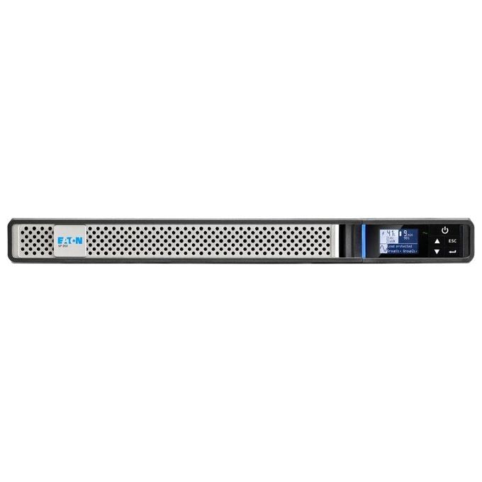 Eaton 5p 850ir Gen 2 Ups Montabile in Rack 200-208-220-230-240 V C.a. V 680 Watt 850 Va 1 Fase 7 Ah Rs-232 Usb Connettori di Uscita 4 1u 19'' Nero-Argento con Network Card-MS