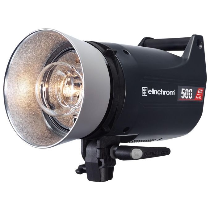 Elinchrom ELC Pro HD 500-500 Flash per Fotocamera Nero