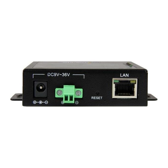 Startech Server per dispositivi Seriali a Ethernet IP a 2 porte - RS232 - Montabile e in Metallo