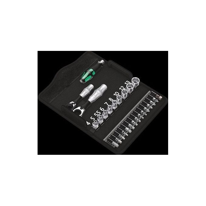 Wera Kraftform Kompakt Zyklop Mini 2  Set di Chiavi a Bussola