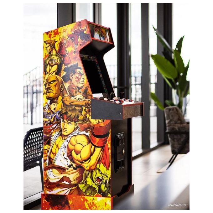 Arcade1up Console Videogioco Street Fighter Capcom Legacy Arcade Game Yoga Flame Edition