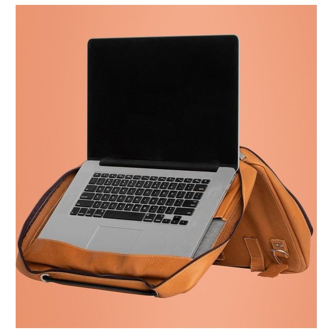 R-Go Tools RGOAVLAPBR Borsa per Laptop 15.6'' Valigetta Ventiquattrore Marrone