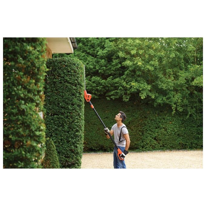 [ComeNuovo] Black+Decker Tagliasiepi a Testa Orientabile 550W Lama 51cm e Passo 22mm