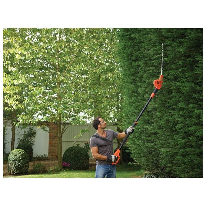 [ComeNuovo] Black+Decker Tagliasiepi a Testa Orientabile 550W Lama 51cm e Passo 22mm