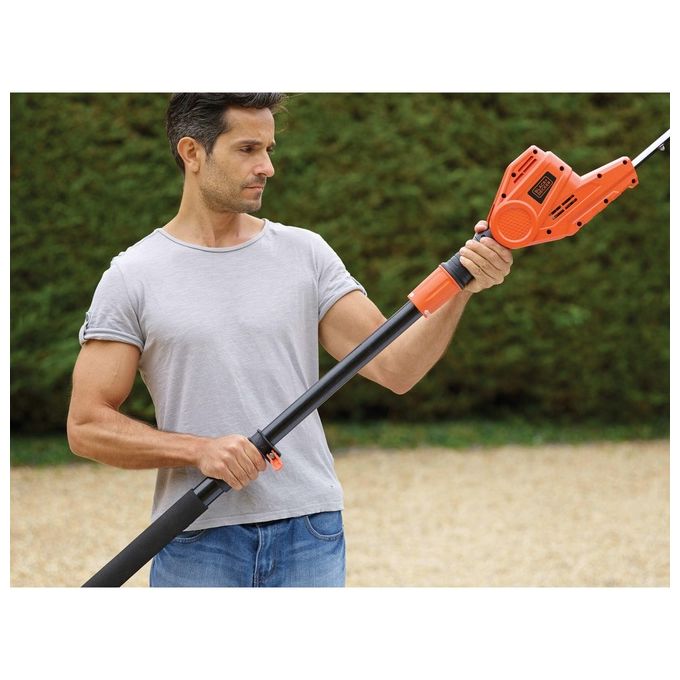 [ComeNuovo] Black+Decker Tagliasiepi a Testa Orientabile 550W Lama 51cm e Passo 22mm