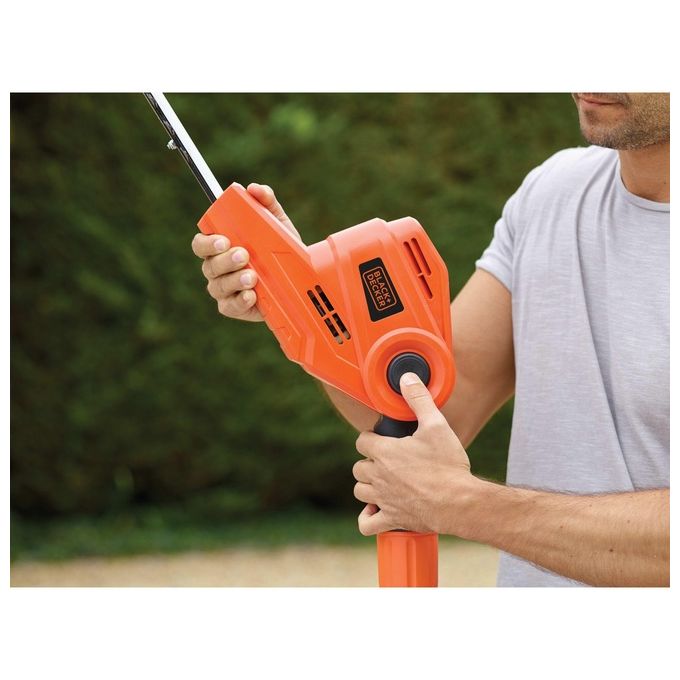 [ComeNuovo] Black+Decker Tagliasiepi a Testa Orientabile 550W Lama 51cm e Passo 22mm