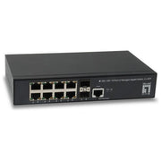LevelOne GEL-1061 Switch di Rete Gestito L2 Gigabit Ethernet 10-100-1000 Nero 19U