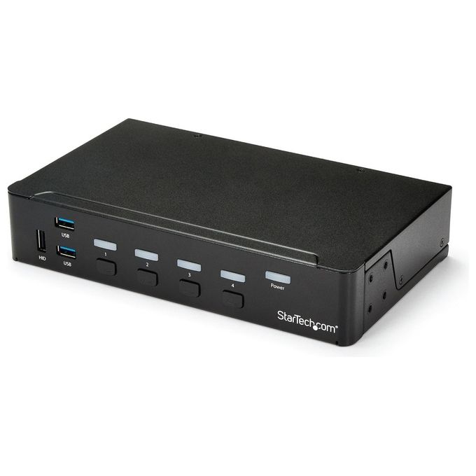 Startech Switch Commutatore KVM a 4 Porte HDMI con Hub USB 3.0 - 1080p