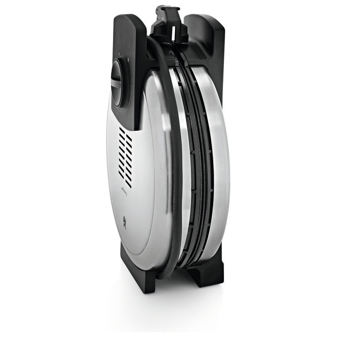 WMF Lono 04.1521.0011 Piastra per 5 Waffle 900W Nero-Cromo