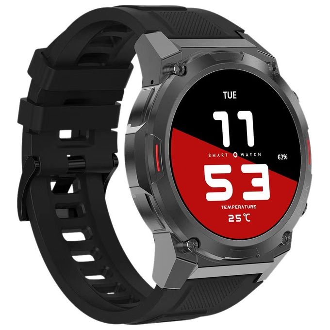 Maxcom FW63 Cobalt Pro black 1.43'' Sport Salute Notifiche Nero