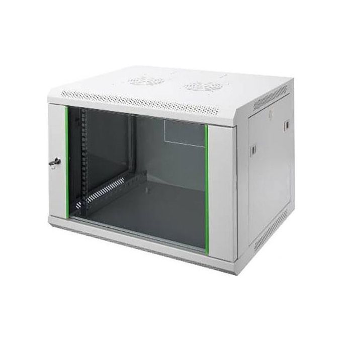 Digitus Armadio 7 Unita' Da Muro Linea Soho (A) 380 X (L) 600 X (P) 450 Mm. - Colore Grigio Chiaro