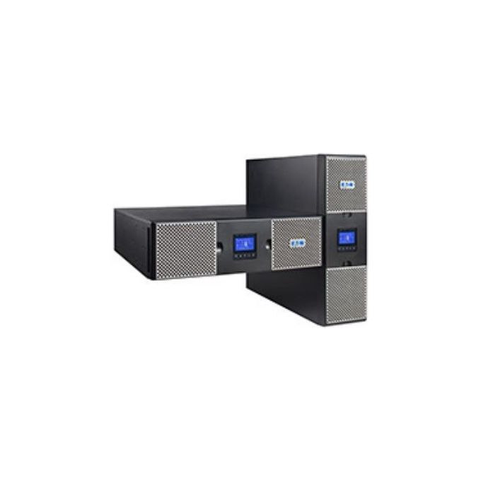 Eaton 9PX 3000i RT2U Netpack UPS (installabile in rack - esterno) 200-208-220-230-240 V c.a. V 3000 Watt 3000 VA 1 fase Ethernet, RS-232, USB connettori di uscita 10 PFC (fattore di correzione alimentazione) 2U