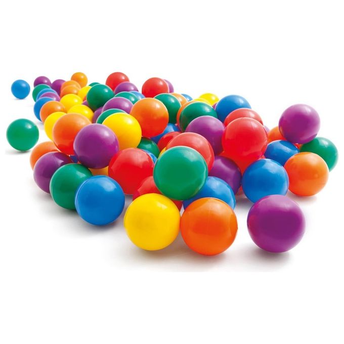 Intex Set Palline Color 6,5cm 100 Pezzi