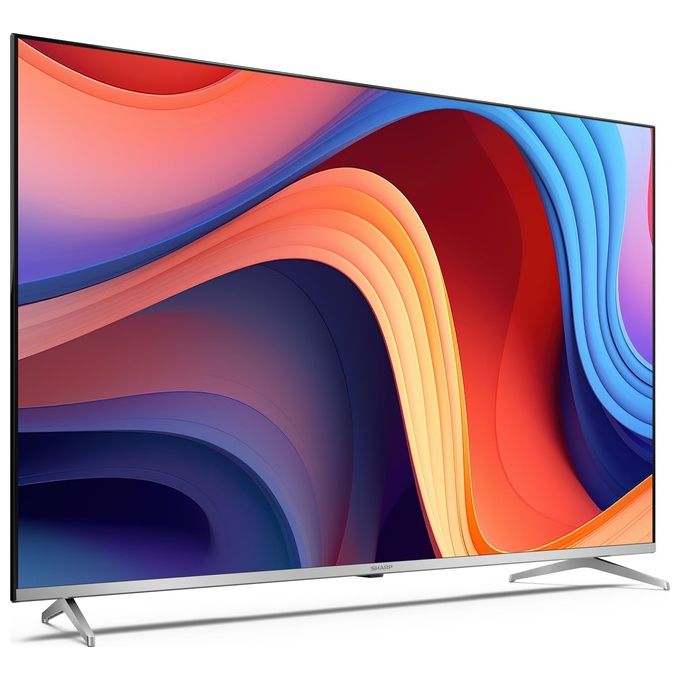 Sharp 55GP6260E Tv QLed 55'' Ultra Hd 4k Google Smart Tv Qd Dvb-t T2 C S S2 Hevc