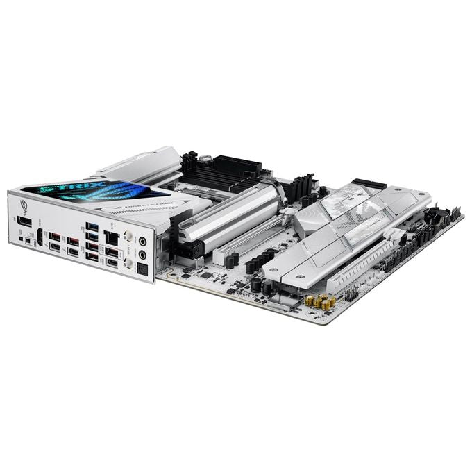 ASUS ROG Strix Z890-A Gaming WiFi Scheda Madre Intel ATX 16122 Fasi di Alimentazione Slot DDR5 PCIe 5.0 GPU di Nuova Generazione 5 Slot M.2 WiFi 7 AI Overclocking AI Networking II