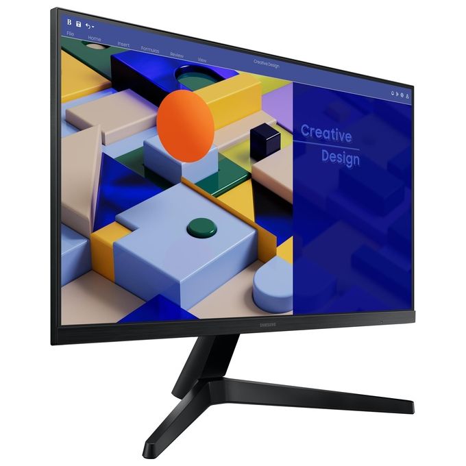[ComeNuovo] Samsung Monitor Led Serie S31C da 24'', 1920x1080 (Full HD), IPS, 75 Hz, 5 ms, FreeSync, D-Sub, HDMI, Eye Saver Mode, Flicker Free