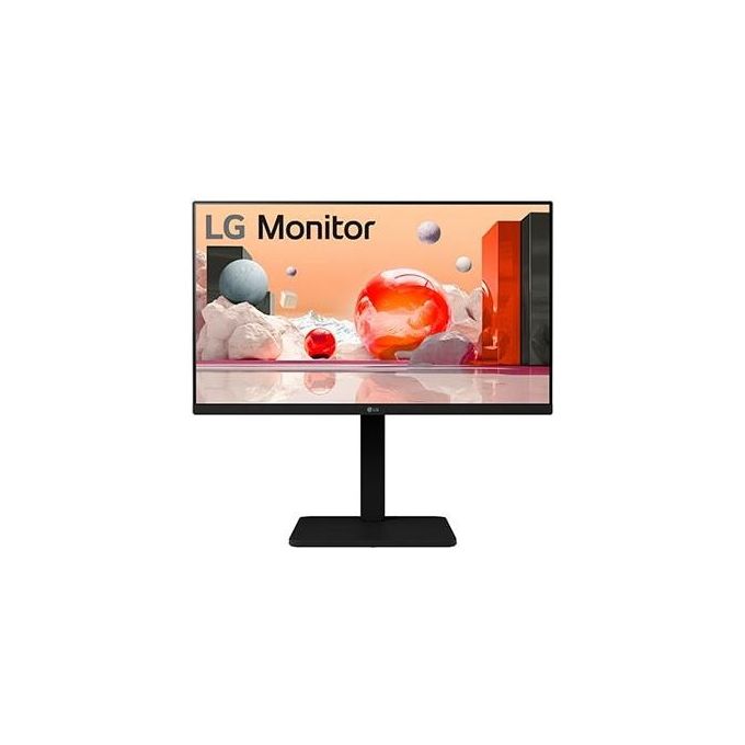 LG 24BA450-B Monitor a LED 24'' (23.8'' visualizzabile) 1920 x 1080 Full HD (1080p) @ 100 Hz IPS 250 cd-m² 1300:1 5 ms HDMI VGA DisplayPort altoparlanti