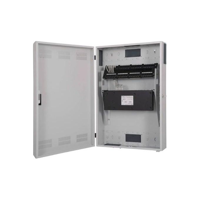 Digitus armadio slim a muro 4 unita 900x600 altezza 200mm grigio con apertura frontale
