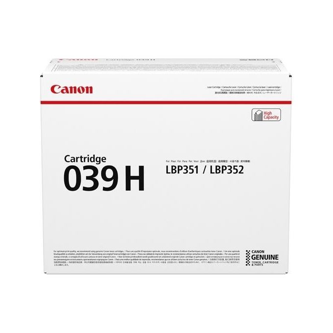 Canon crg 039h per Lbp352x Lbp351x