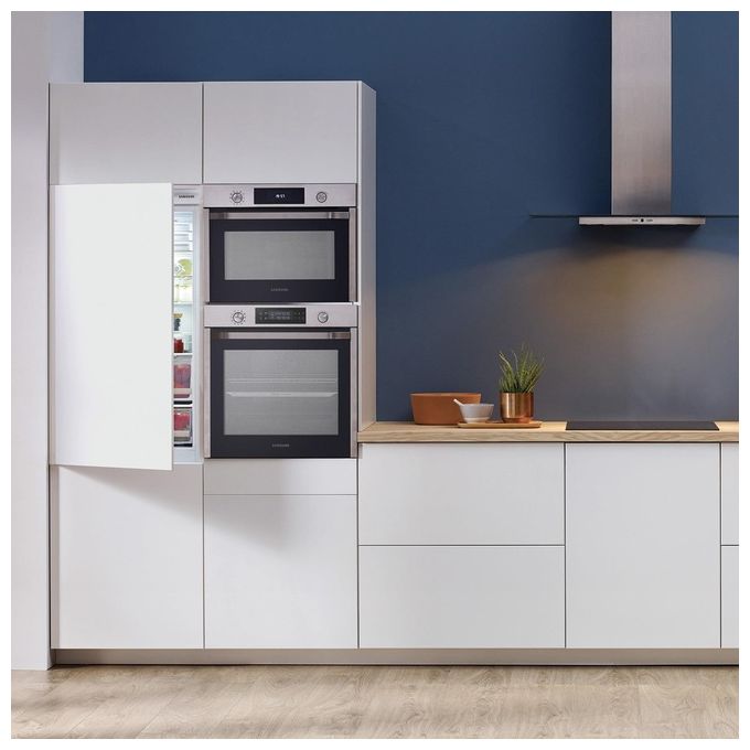 Samsung NV75K5541BS Forno Elettrico Multifunzione da Incasso Capacita' 75 Litri Classe energetica A 40 Funzioni 60 cm Acciaio Inox