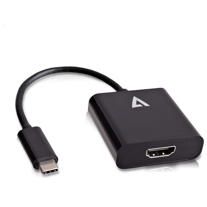 V7 V7UCHDMI-BLK Cavo Usb-C a Hdmi Adattatore Nero