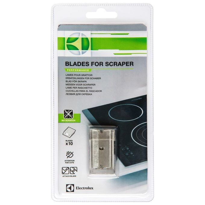 Electrolux E6HUB102 Lame per Raschietto Piani Cottura