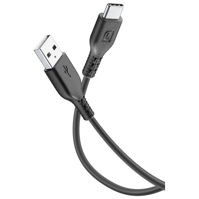 Cellular Line Cavo Usb-C 120cm per Ricarica e Trasferimento Dati