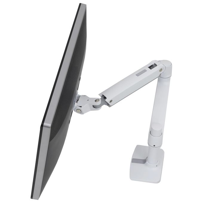 Ergotron LX Desk Monitor Arm Kit Montaggio per Display Lcd Dimensione Schermo fino a 34'' Alluminio Bianco