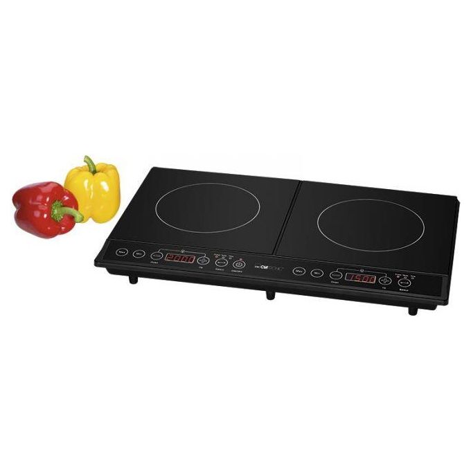 Clatronic DKI 3609 nero piastra a induzione doppia