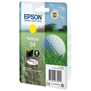 Epson c13t34644010 giallo pallina da golf per wf-3720dwf wf-3725dwf