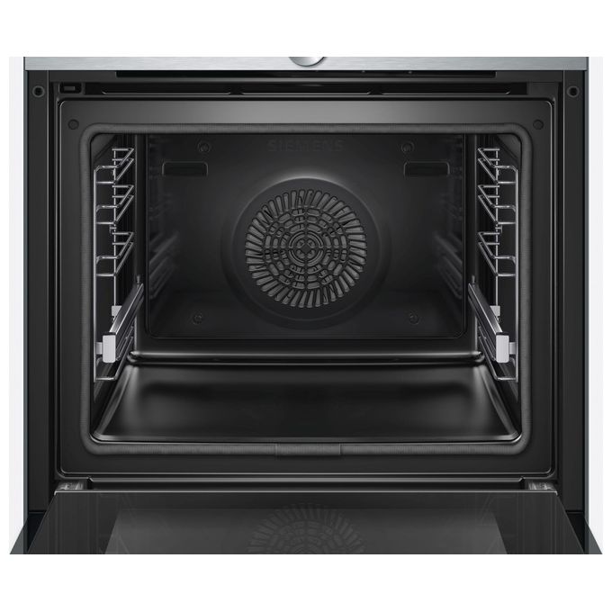 Siemens HB676G0S1 iQ700 - Forno da incasso elettrico multifunzione, 71 L, Classe A+, pirolitico, 13 funzioni, Acciaio inox