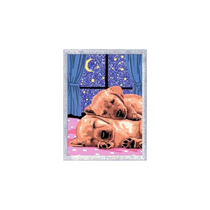 Ravensburger CreArt Serie D Coppia di Cagnolini