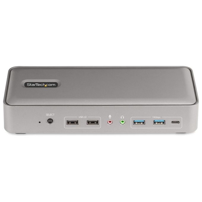 StarTech.com KVM Docking Station USB-C per Due Laptop