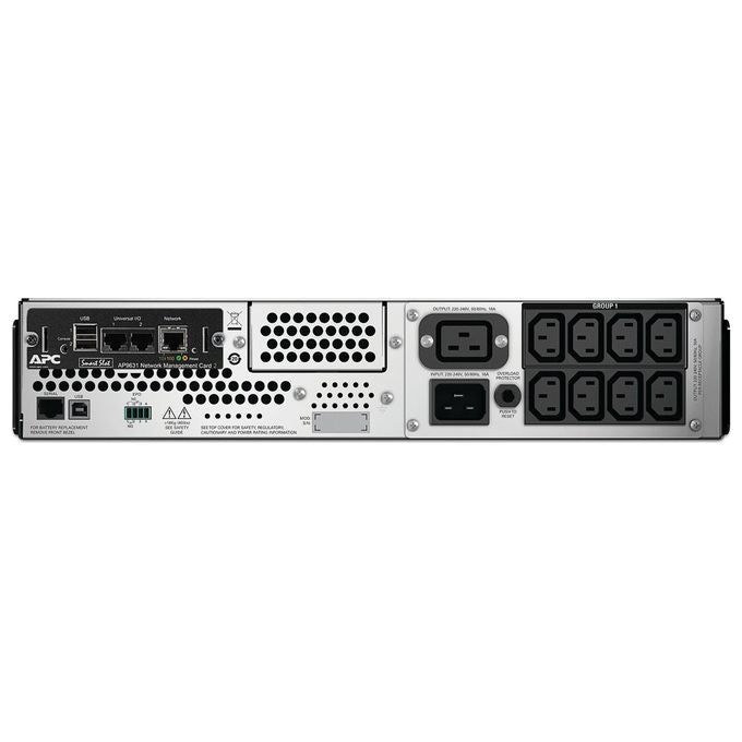 APC SMT3000RMI2UNC  Gruppo di continuita' UPS Smart-UPS 3000VA LCD RM Montabile a rack 230V 2700Watt