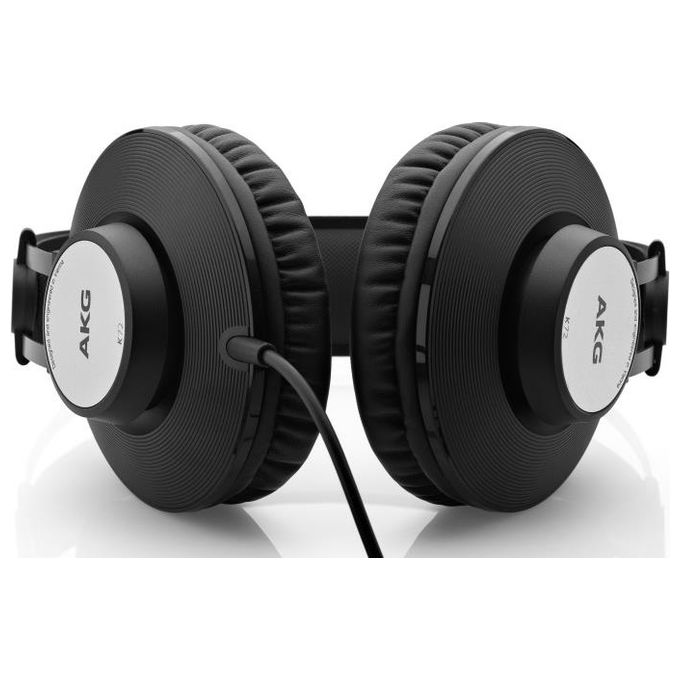 Akg K72 Cuffie Cablato a Padiglione Musica Nero-Bianco