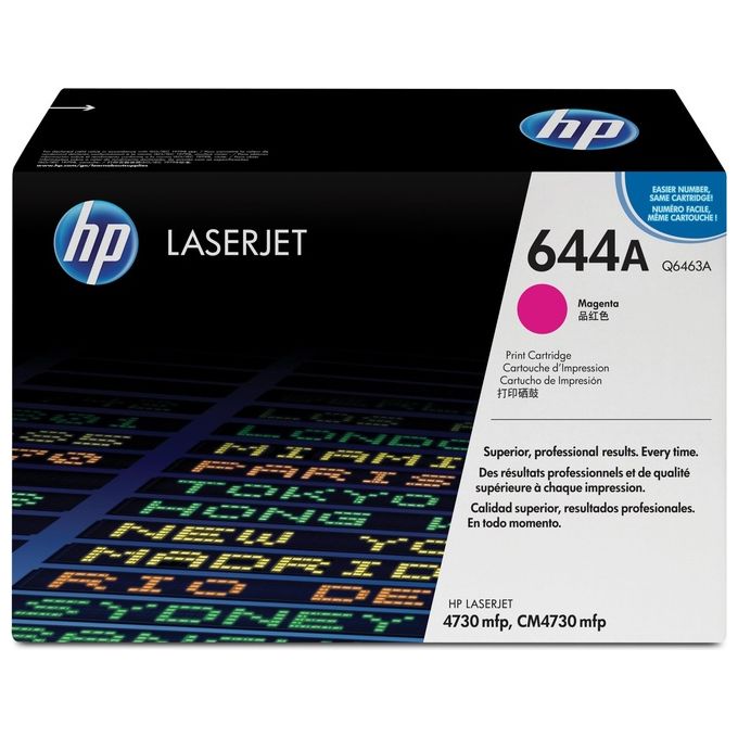 Hp toner magenta 12000 pagine per clj 4730mfp