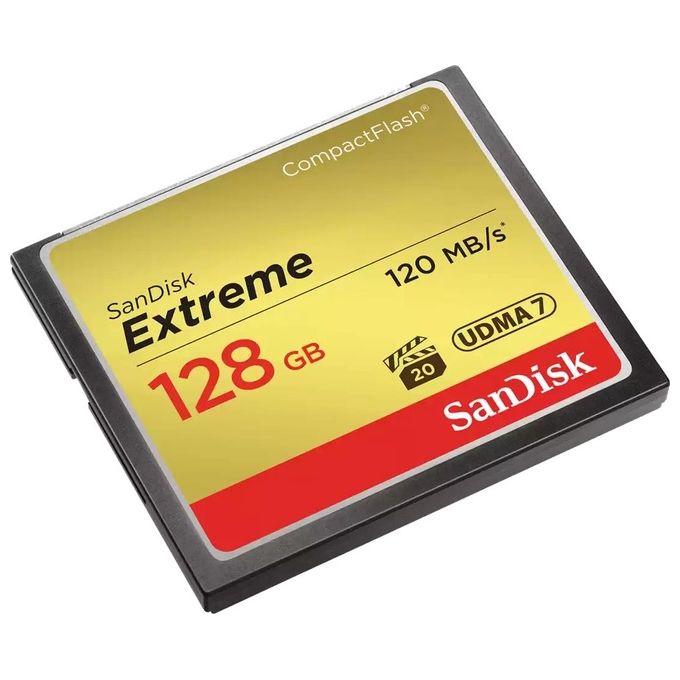 SanDisk CF Extreme 128Gb Memoria Flash CompactFlash