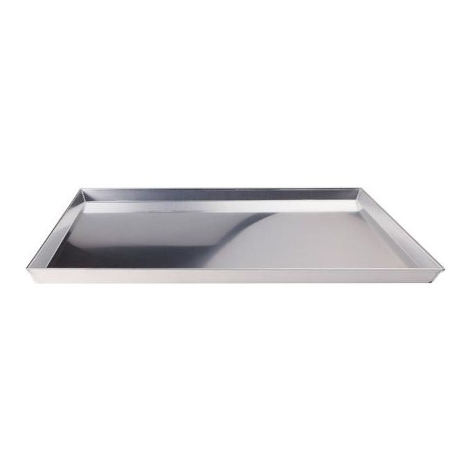 Agnelli Teglia rettangolare bassa per pizza in alluminio 40x30