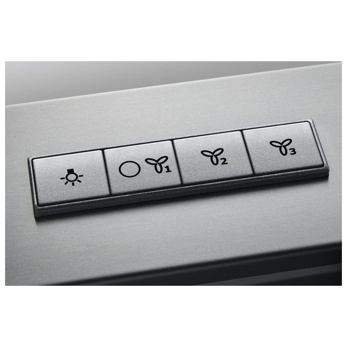 Electrolux EFB90460OX Cappa a camino Classe energetica B 3 Velocita' Aspirante o Filtrante 90 cm Inox